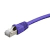 Monoprice Cat6A Ethernet Patch Cable - Snagless RJ45_ 550Mhz_ STP_ Pure Bare Cop 24391
